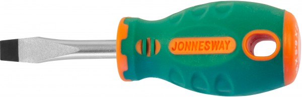 Отвертка стержневая шлицевая ANTI-SLIP GRIP SL6.5х38 мм D77S638 Jonnesway