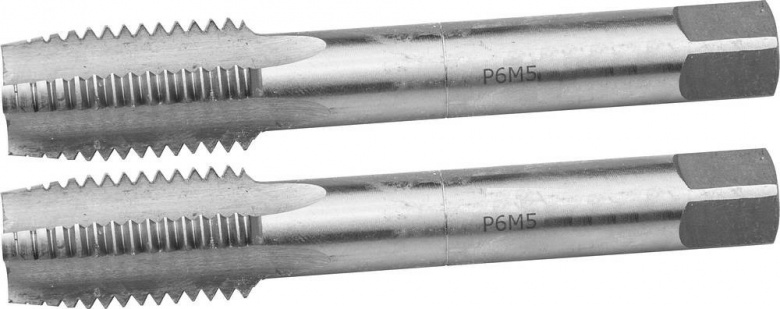 Метчик машинно-ручной Ø M 33 * 1,5 мм комплектный сквозной Р6М5