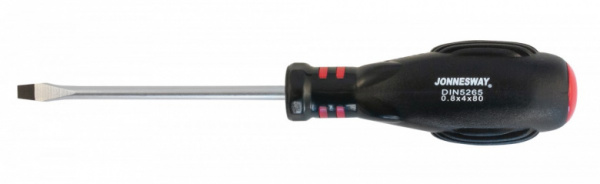 Отвертка стержневая шлицевая HERCULES SL6.5х100 мм D03S6100 Jonnesway