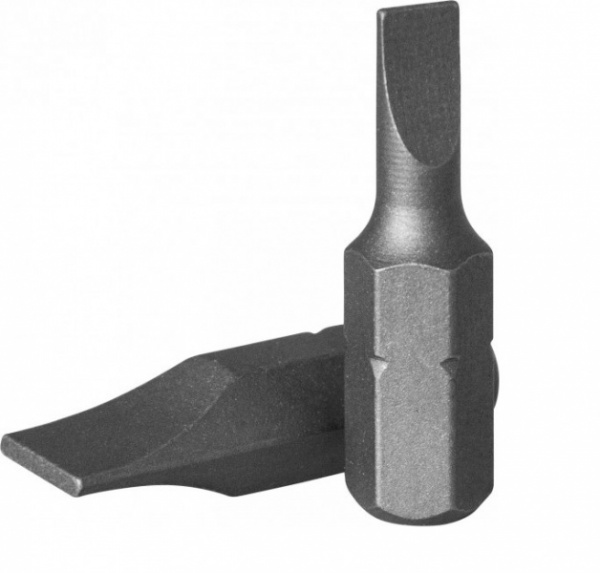 Вставка-бита 1/4"DR шлицевая SL5.5 25 мм 514555 OMBRA